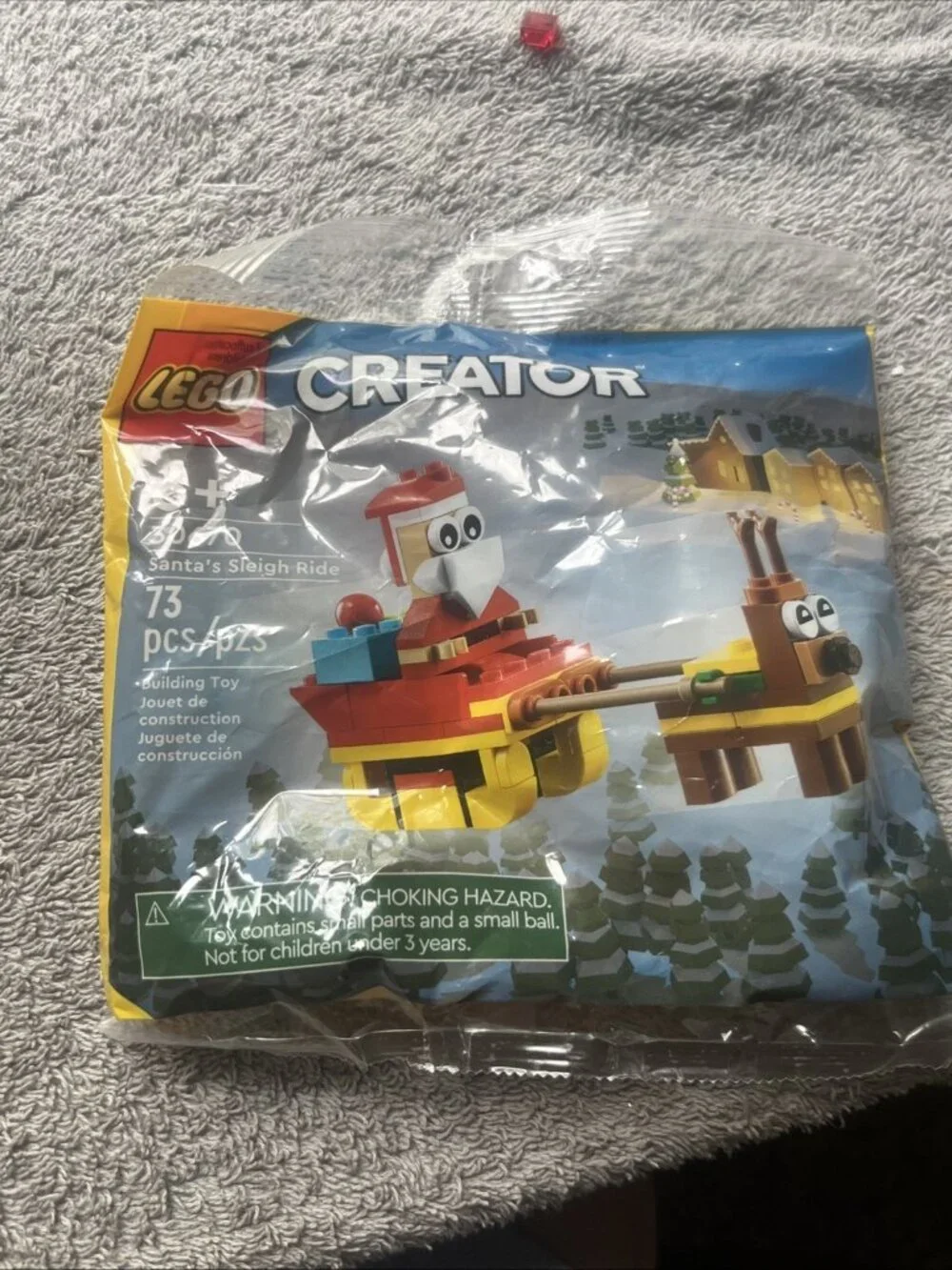 Lego Creator 30670 Santa's Sleigh Ride 73 PCS NEW LEGOLAND KIDS GO FREE COUPON